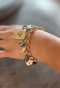 Whimsical Charm Chain Bracelet