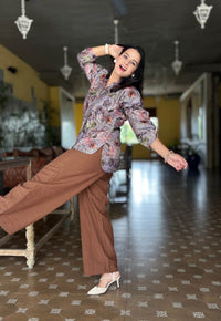 Printed Digital Floral Co-ord Set